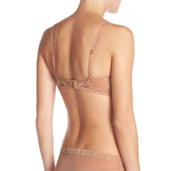 NWT Natori Feathers Underwire Contour Bra Caramel - Picture 7 of 9